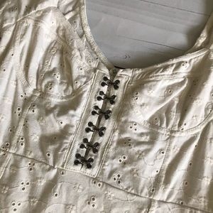 Romantic free people corset dress